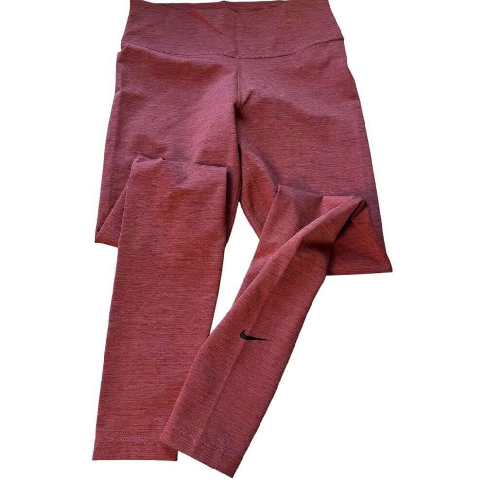 Nike Full Length Leggings Women's S Mid-Rise Dri-fit AJ8827 Pockets Yoga Running